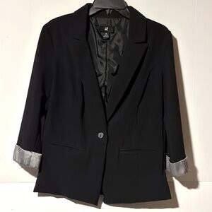 Women’s Black Lightweight Blazer Size XL
